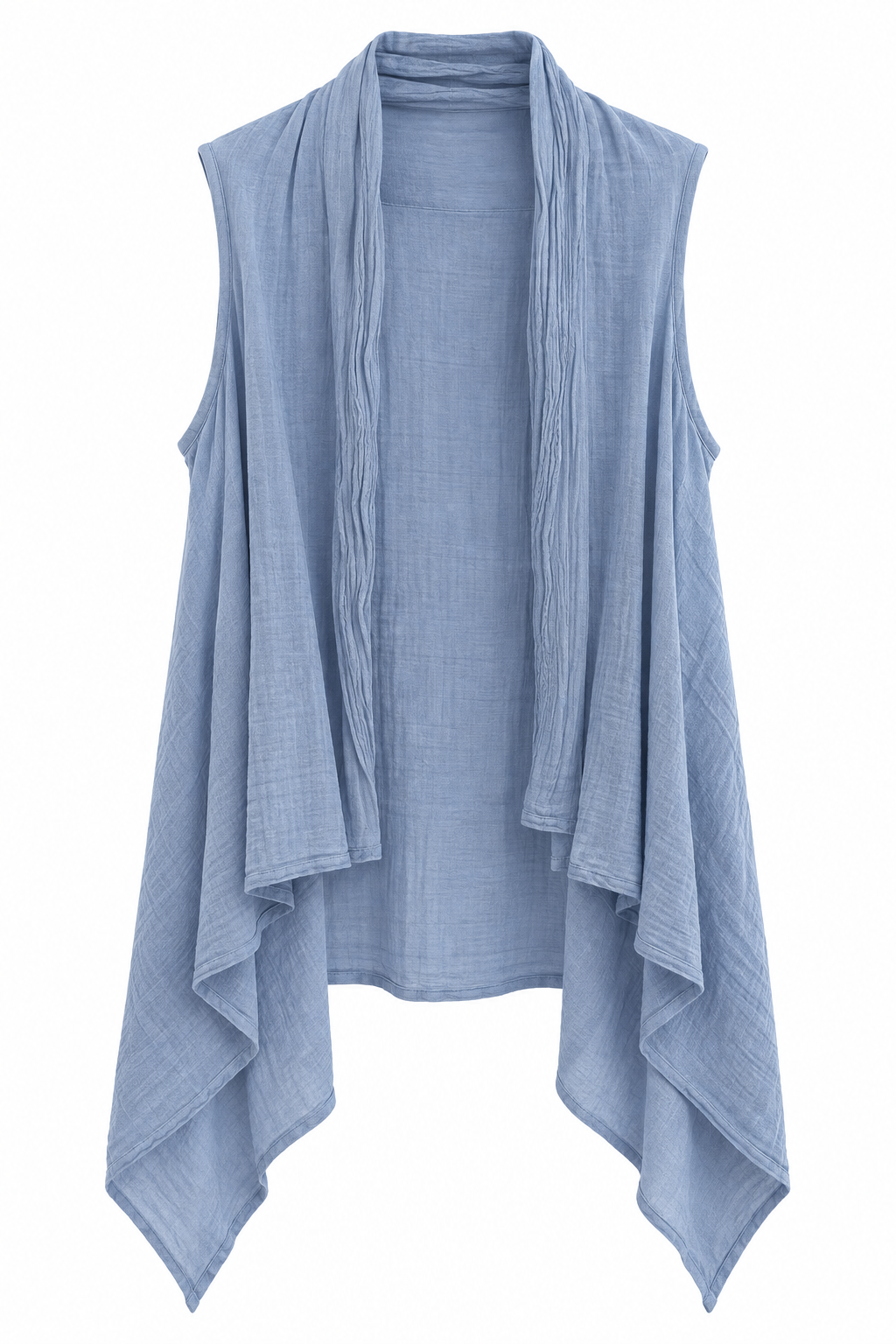 Open Foular Women's Linen Vest