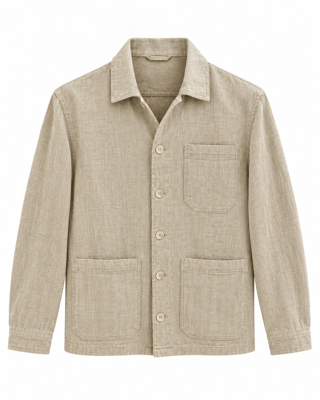 Velsebino Men's Cotton and Linen Jacket