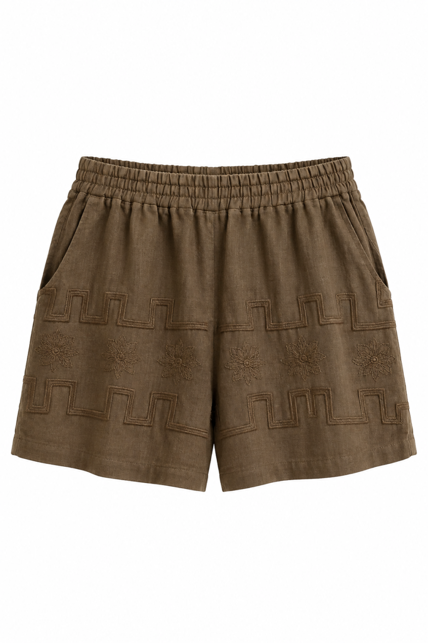 Lanari Women's Linen Shorts