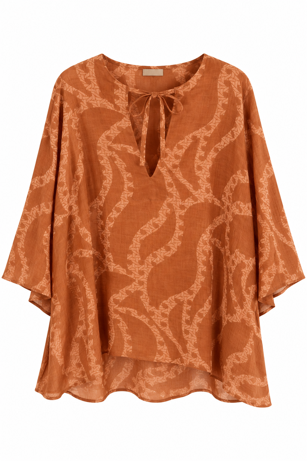 26079 Short Cotton Dress – Caramel
