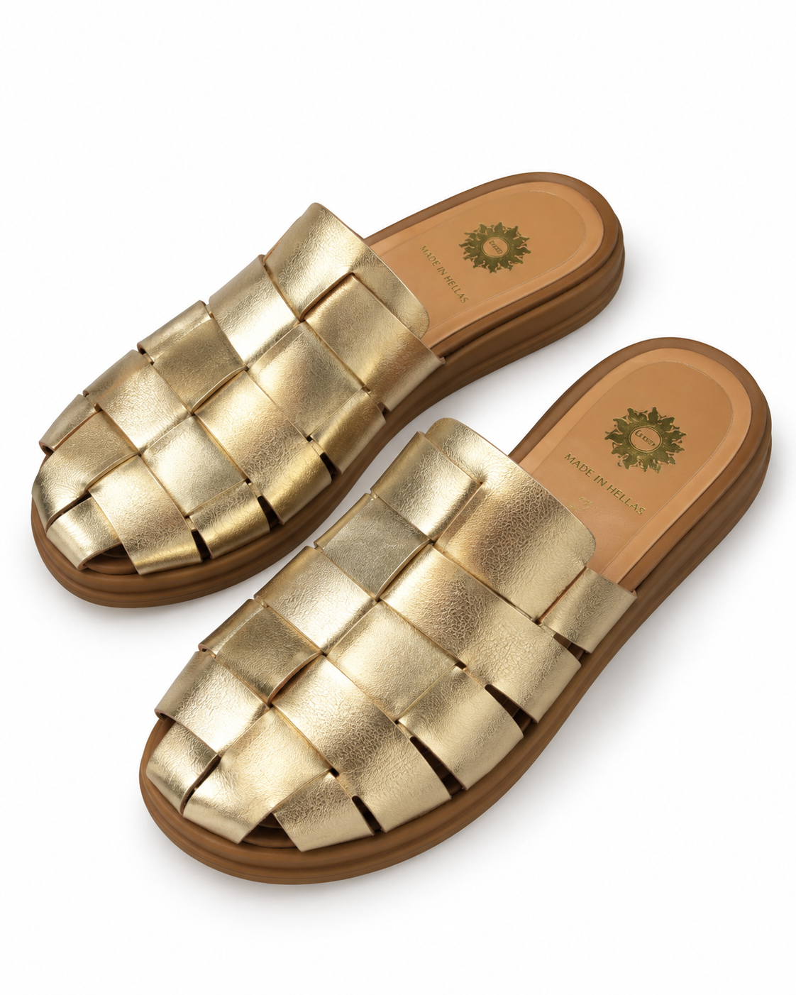 WS-2624 Women's Leather Slides
